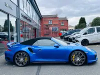 Used Porsche 991 552 HP (405 kW) 2013 Blue Coupe