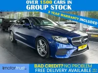 Used Mercedes E220 AMG Line Premium 194 HP (142 kW) 2020 Blue Coupe