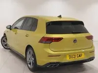 Used VW Golf VII R-line 150 HP (110 kW) 2021 Yellow Hatchback