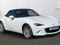 Used Mazda MX5 131 HP (96 kW) 2016 White Cabriolet