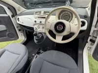Used Fiat 500 Pop 2015 White Cabriolet