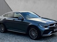 Used Mercedes GLC220 AMG Line Premium 194 HP (142 kW) 2019 Selenite grey metallic Coupe