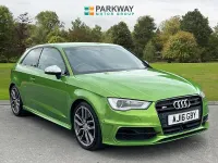 Used Audi A3 Design 310 HP (228 kW) 2016 Green Hatchback