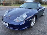 Used Porsche 986 Boxster 228 HP (167 kW) 2003 Blue Cabriolet