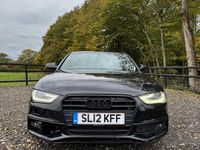 Used Audi A4 Black Edition 211 HP (155 kW) 2012 Black Sedan