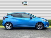 Used Nissan Micra N-Connecta 90 HP (66 kW) 2017 Blue Hatchback