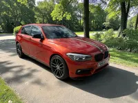 Used BMW 118 Sport Line 2016 Orange Hatchback