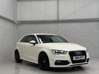 Used Audi A3 S-Line 2014 White Hatchback