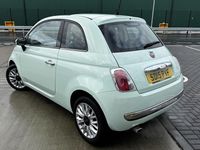 Used Fiat 500 Lounge 69 HP (50 kW) 2015 Green Hatchback