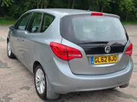 Używany Vauxhall Meriva Active 2012 Srebrny Minivan