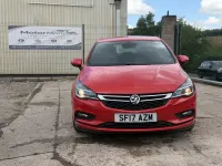 Used Vauxhall Astra SRi 150 HP (110 kW) 2017 Red Hatchback