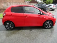Used Peugeot 108 GT-line 82 HP (60 kW) 2017 Red Hatchback