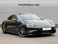 Used Porsche Taycan Black Edition 319 kW (435 HP) 2025 Jet black Sedan