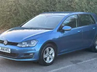 Used VW Golf VII Edition 125 HP (91 kW) 2016 Blue Hatchback