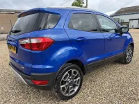 Used Ford Ecosport Titanium 2015 Blue SUV