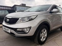 Used Kia Sportage 130 HP (95 kW) 2016 Machine silver metallic SUV