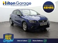 Usado Seat Ibiza FR 116 HP (85 kW) 2018 Azul Citadino