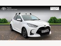 Used Toyota Yaris Hybrid Design 114 HP (83 kW) 2023 White Hatchback