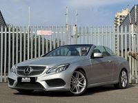 Used Mercedes E350 AMG line 258 HP (189 kW) 2017 Silver Cabriolet