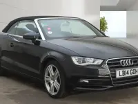 Used Audi A3 Cabriolet Sport 180 HP (132 kW) 2014 Midnight black Cabriolet