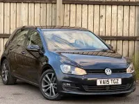 Used VW Golf VII Match 150 HP (110 kW) 2015 Black Hatchback