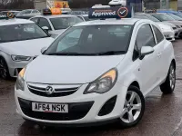 Used Vauxhall Corsa 65 HP (47 kW) 2014 White Hatchback