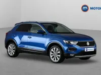 Used VW T-Roc SEL 190 HP (139 kW) 2021 Blue SUV