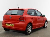Used VW Polo Match 85 HP (62 kW) 2012 Red Hatchback