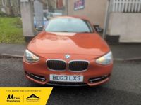 Used BMW 116 Sport Line 2013 Orange Hatchback