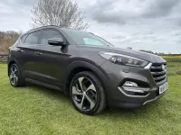 Usado Hyundai Tucson Premium SE 185 CV (136 kW) 2015 Gris SUV
