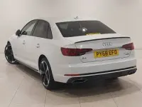 Used Audi A4 Black Edition 190 HP (139 kW) 2019 White Sedan