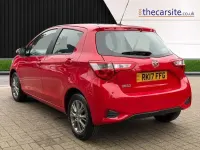 Used Toyota Yaris 2017 Red Hatchback