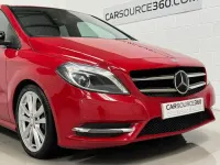 Used Mercedes B180 109 HP (80 kW) 2014 Red Hatchback