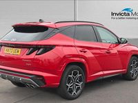 Used Hyundai Tucson N Line 265 HP (194 kW) 2024 Engine red SUV