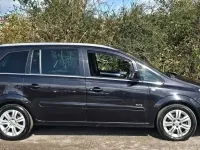 Used Vauxhall Zafira Elite 2010 Black MPV