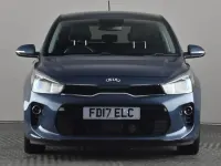 Begagnad Kia Rio 99 HK (72 kW) 2017 Blå Halvkombi