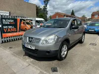 Used Nissan Qashqai Visia 114 HP (83 kW) 2007 Silver SUV