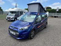 Used Ford Tourneo Connect Zetec 120 HP (88 kW) 2017 Blue MPV