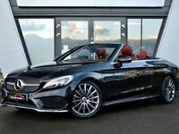 Used Mercedes C250 AMG line 2016 Black Cabriolet