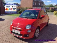 Used Fiat 500 S 69 HP (50 kW) 2013 Red Hatchback