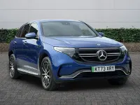 Used Mercedes EQC400 AMG line 300 kW (408 HP) 2023 Blue SUV
