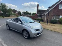 Used Nissan Micra C+C 2006 Silver Cabriolet