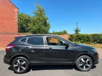 Used Nissan Qashqai N-Connecta 110 HP (80 kW) 2017 Black SUV