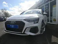 Used Audi A3 Sportback S-Line 110 HP (80 kW) 2022 White Hatchback