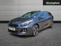 Used Kia Ceed GT-Line 136 HP (100 kW) 2017 Silver Hatchback