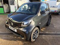 Used Smart ForTwo Cabrio Prime 71 HP (52 kW) 2018 Black Cabriolet