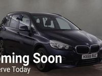 Used BMW 216 Sport Line 116 HP (85 kW) 2018 Blue MPV