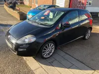 Used Fiat Punto 77 HP (56 kW) 2014 Black Hatchback