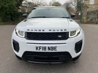 Used Land Rover Range Rover evoque HSE Dynamic 2018 White Coupe