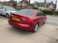 Used Audi A4 143 HP (105 kW) 2009 Red Sedan
